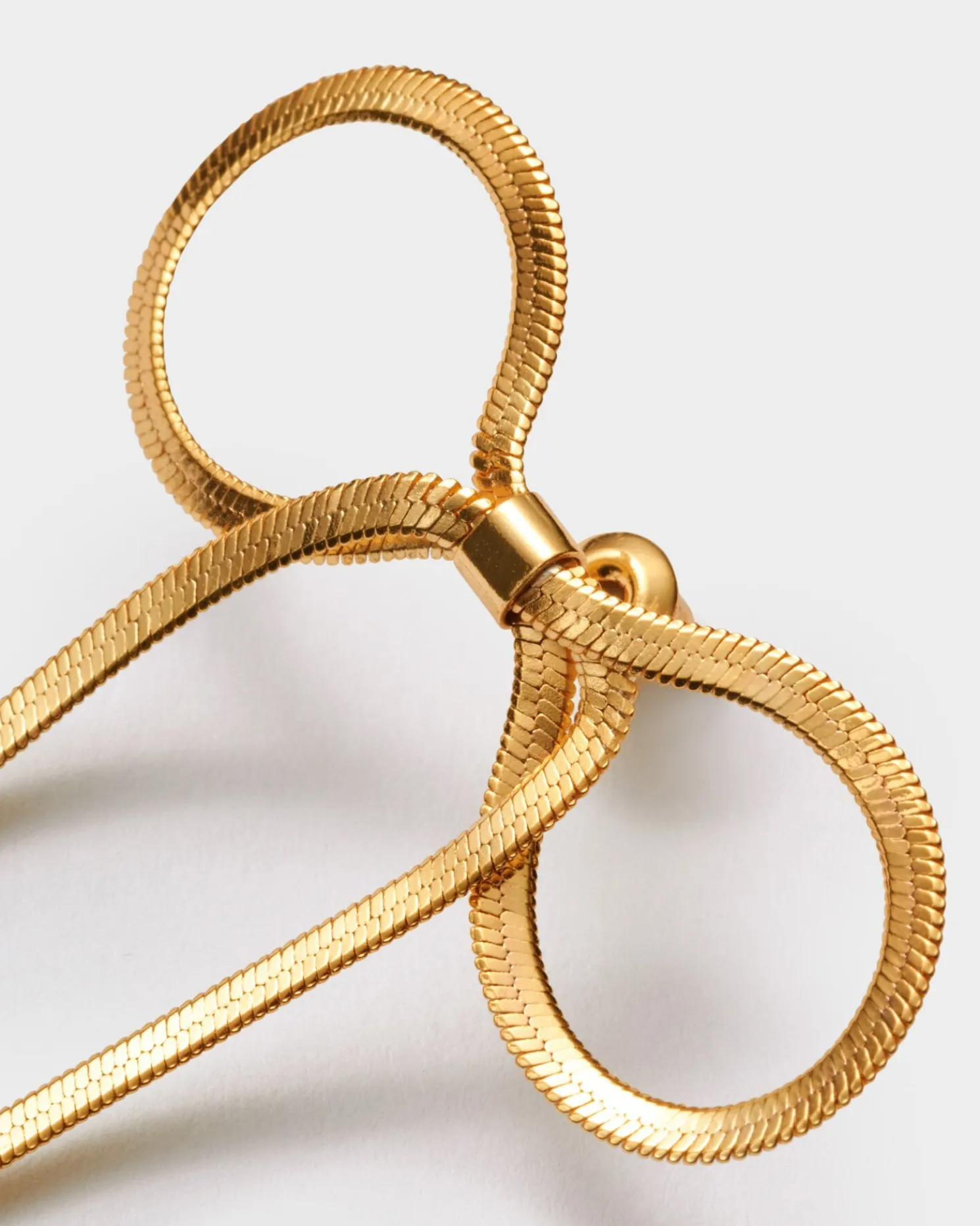 Amelie Waterproof Gold Bow Oversized Earrings