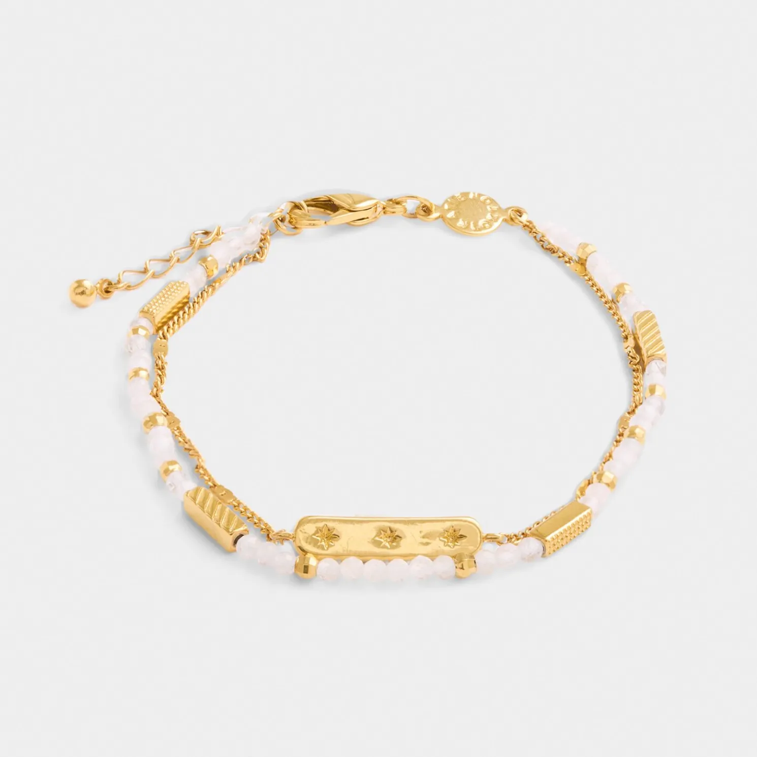 April' Waterproof Gold Birthstone Bracelet
