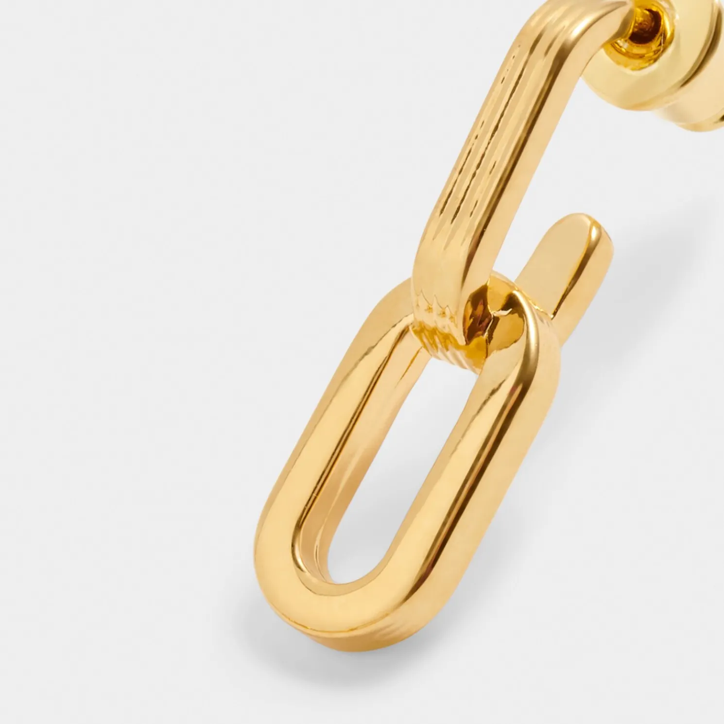 Arabella Waterproof Gold Hoop Earrings