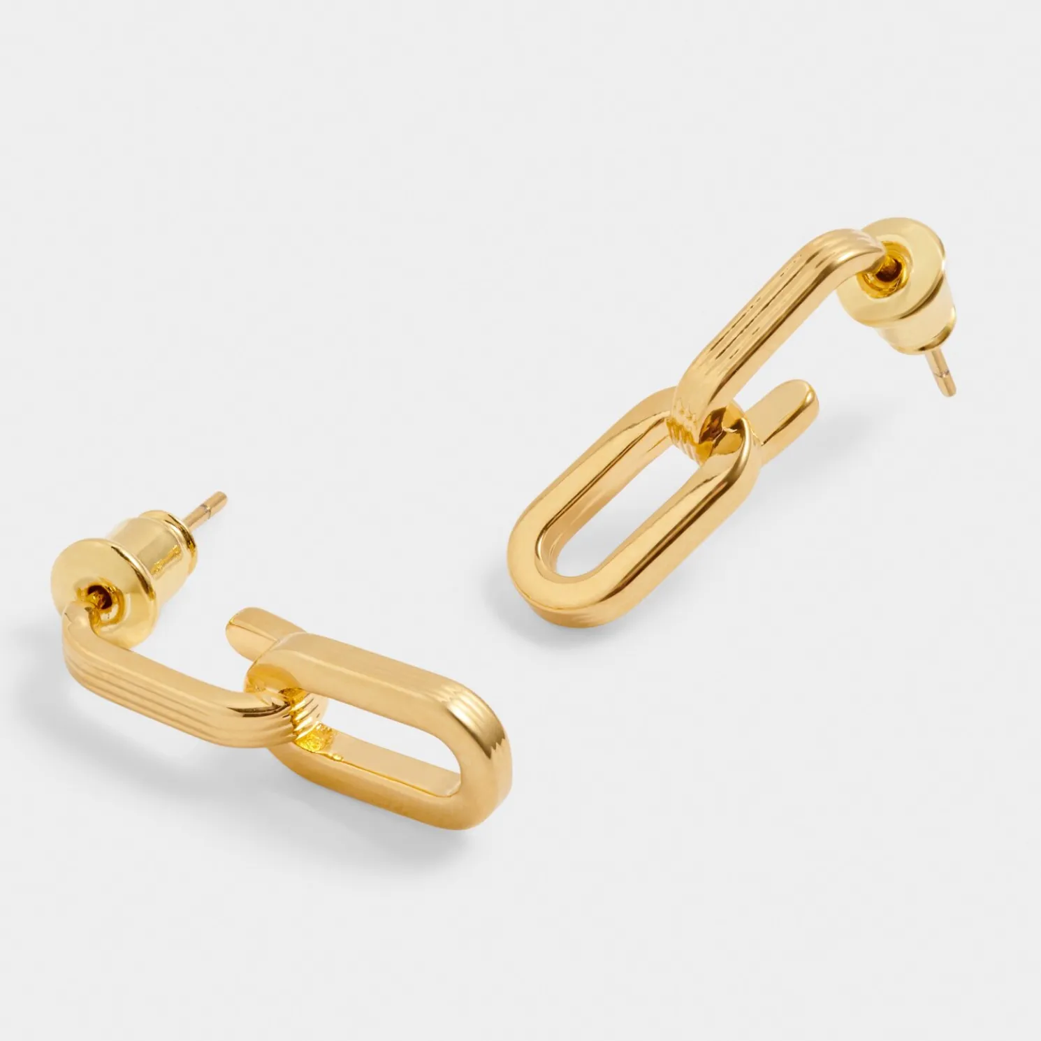Arabella Waterproof Gold Hoop Earrings