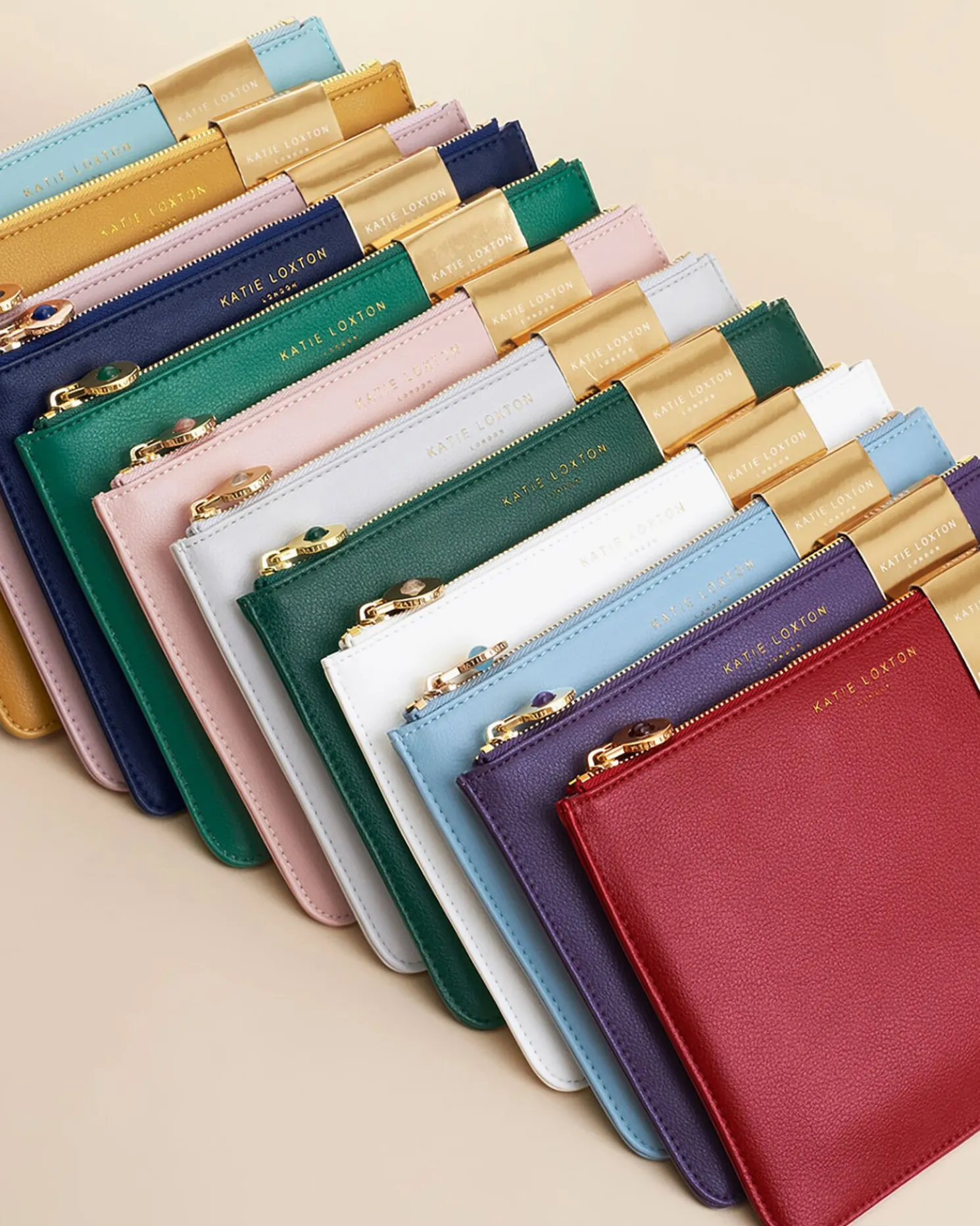 Birthstone Perfect Pouch 'November' Yellow Quartz in Ochre