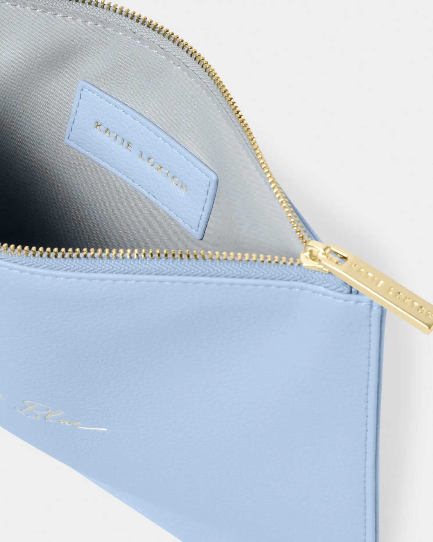 Bridal Sentiment Pouch 'Something Blue'