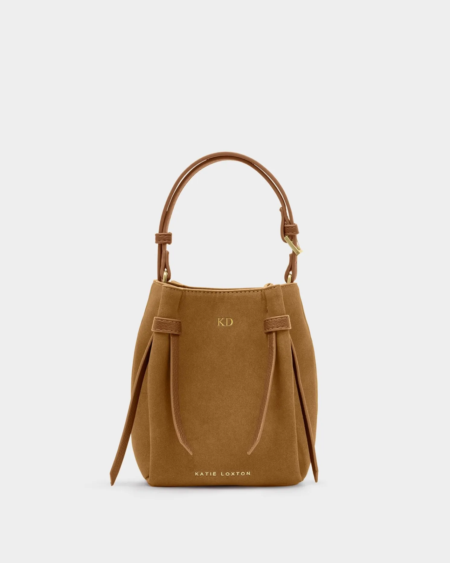Celina Mini Suedette Bucket Bag