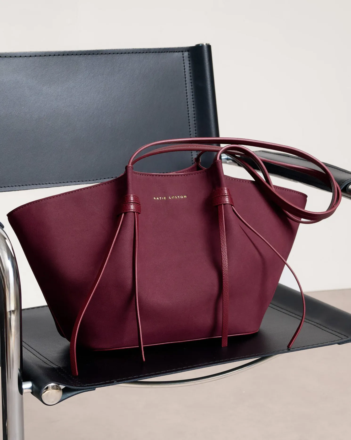 Celina Small Suedette Tote Bag