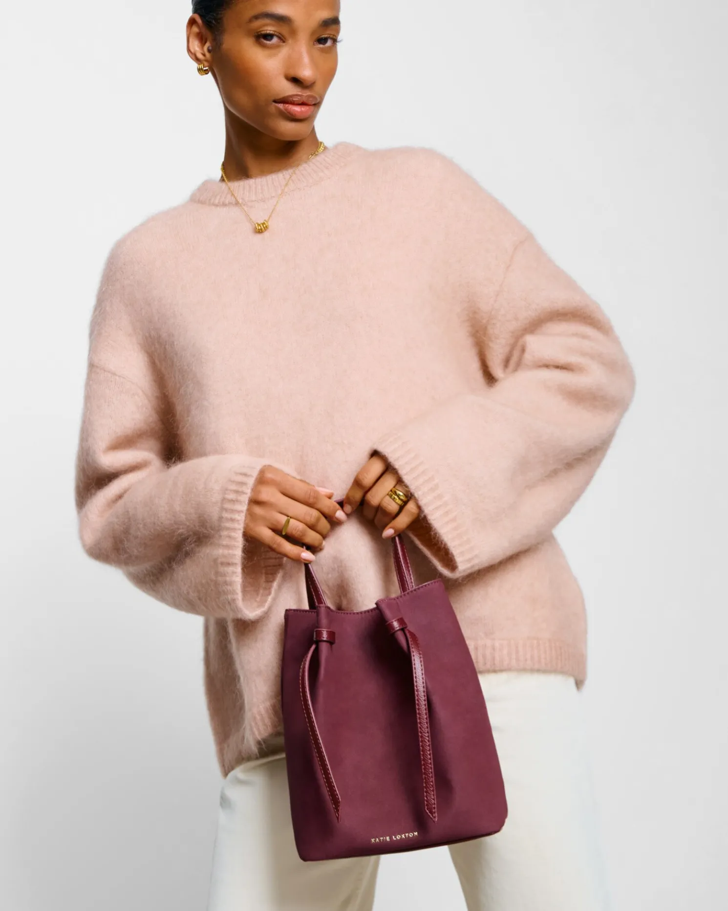 Celina Suedette Bucket Bag