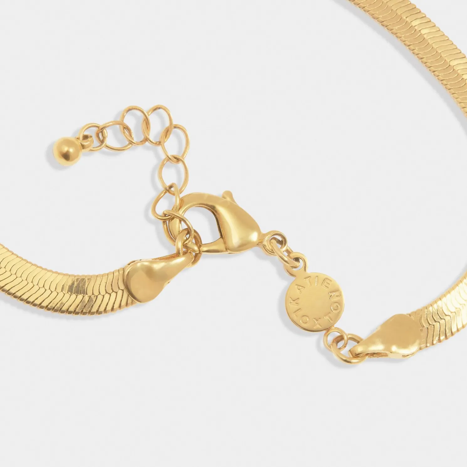 Ciana Waterproof Gold Snake Chain Bracelet