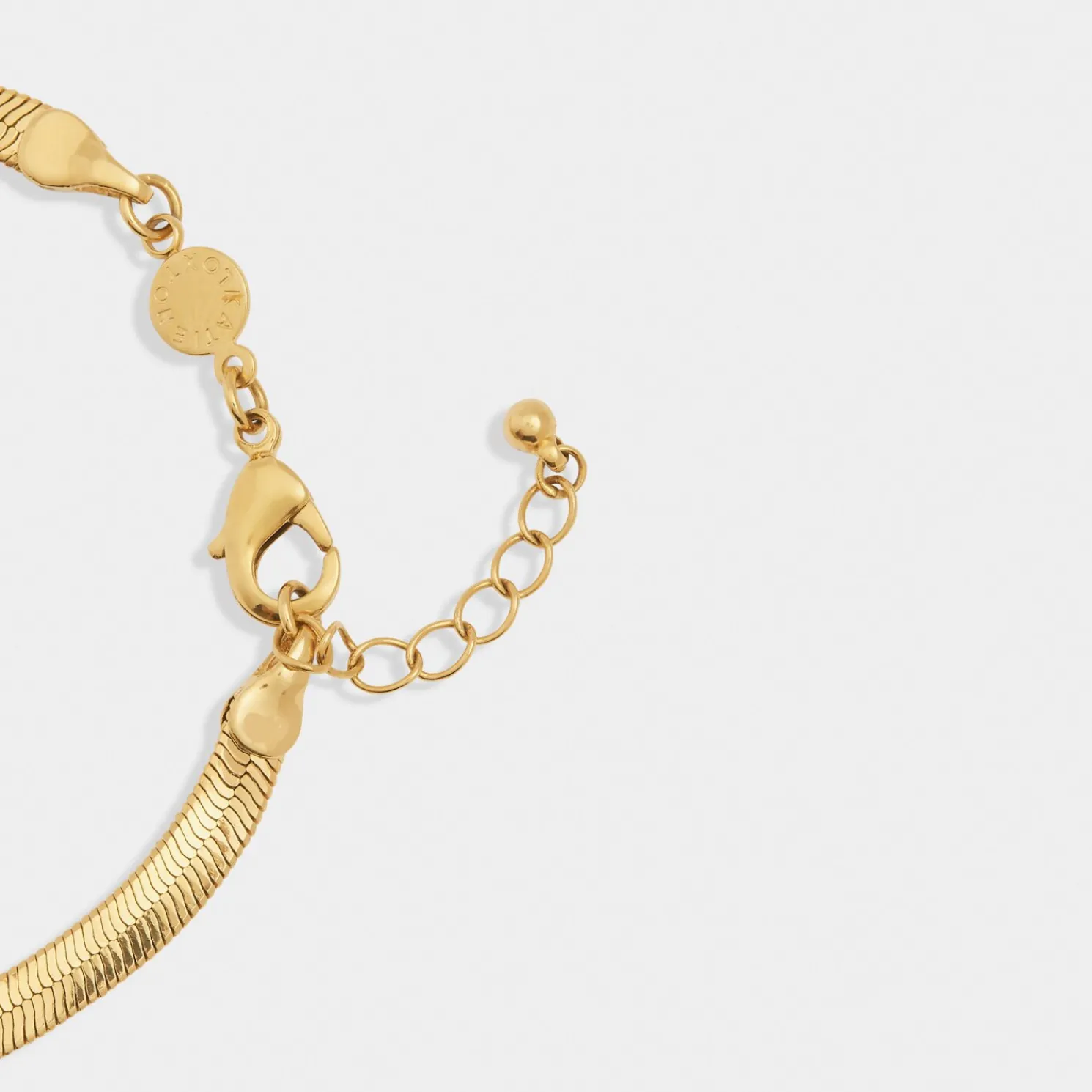 Ciana Waterproof Gold Snake Chain Necklace