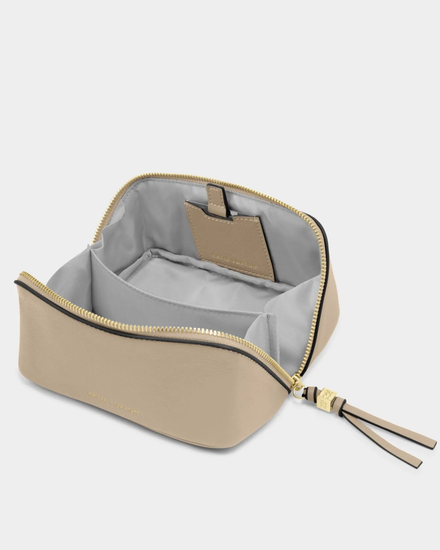 Fold-Out Mirror Makeup Bag