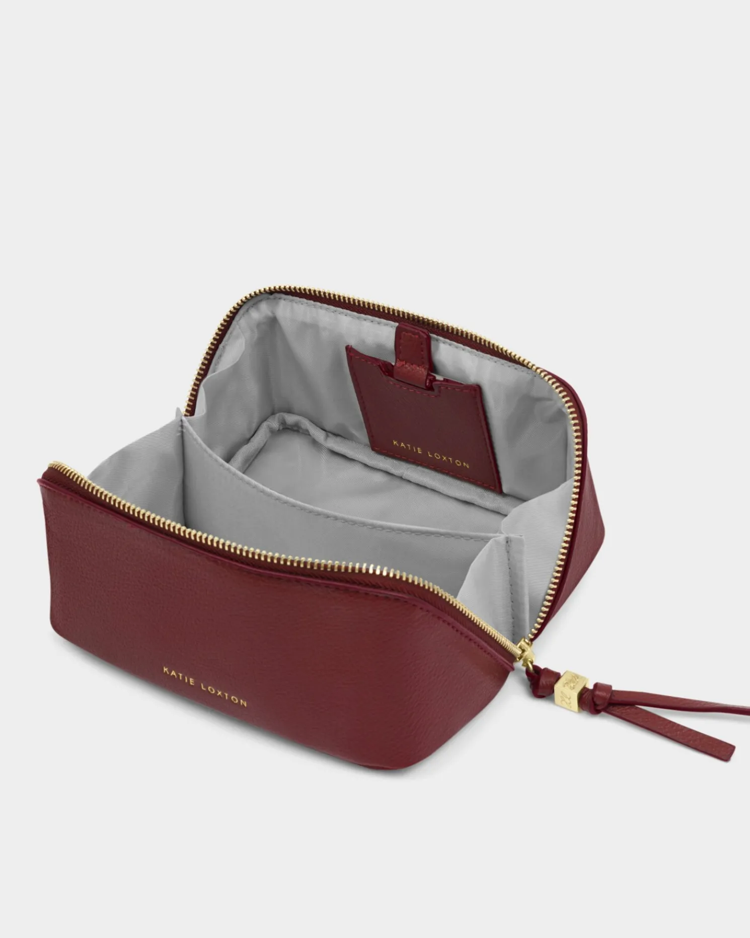 Fold-Out Mirror Makeup Bag