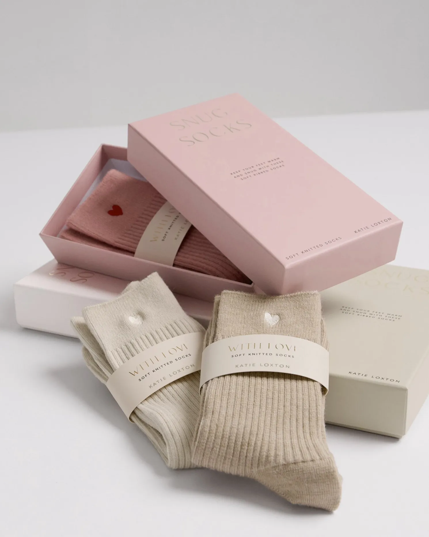 Gift Boxed Heart Socks