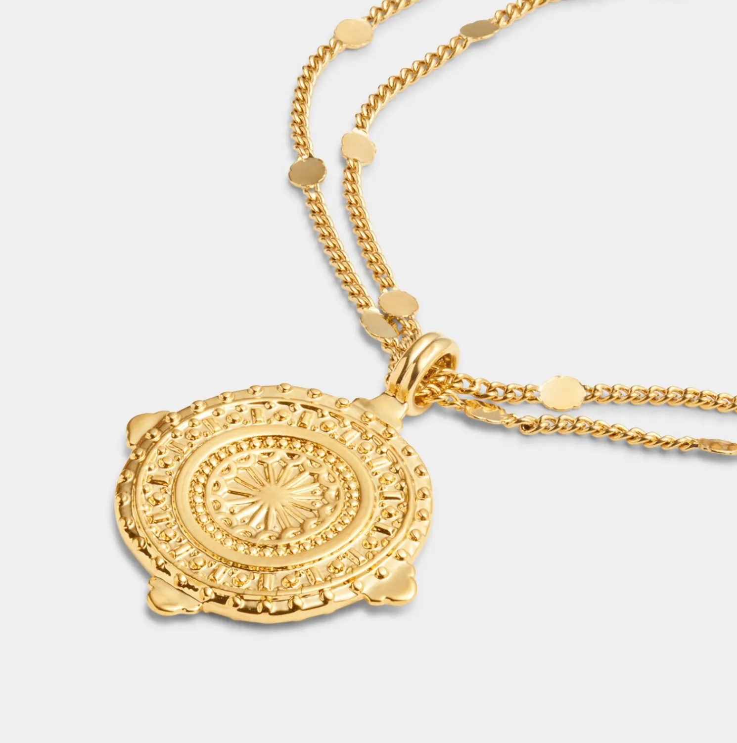 Happiness' Waterproof Gold Antique Coin Bracelet
