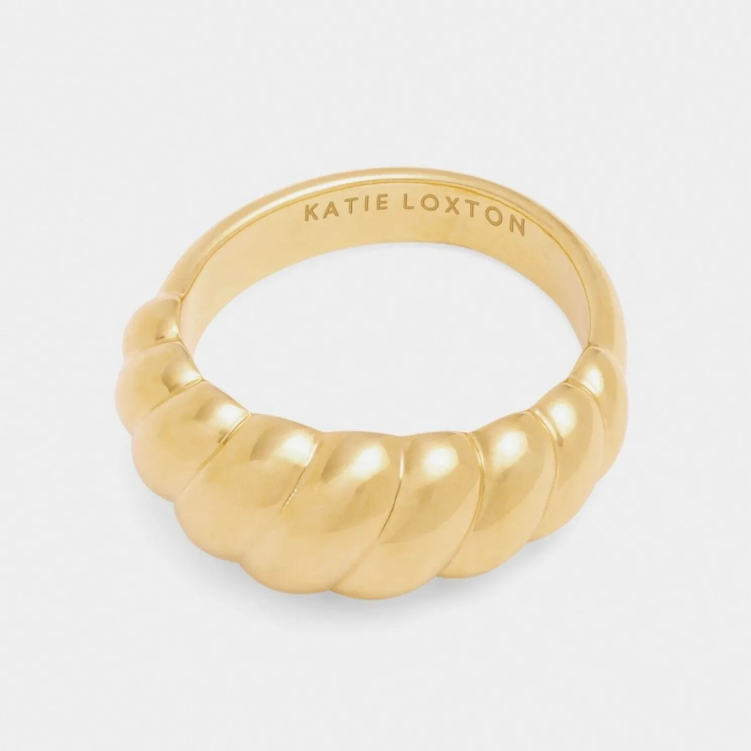 Harper Twist Ring in Gold