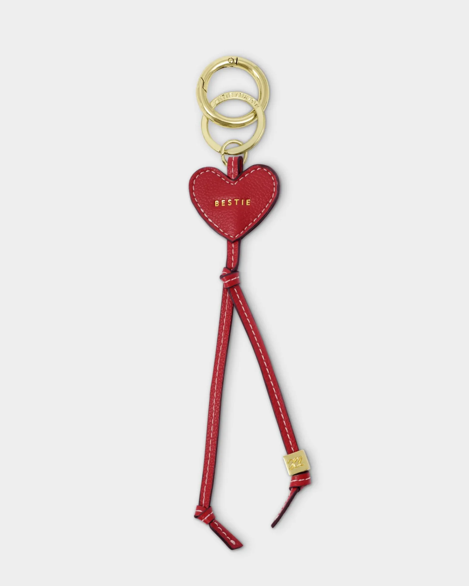 Heart Bag Charm Keyring