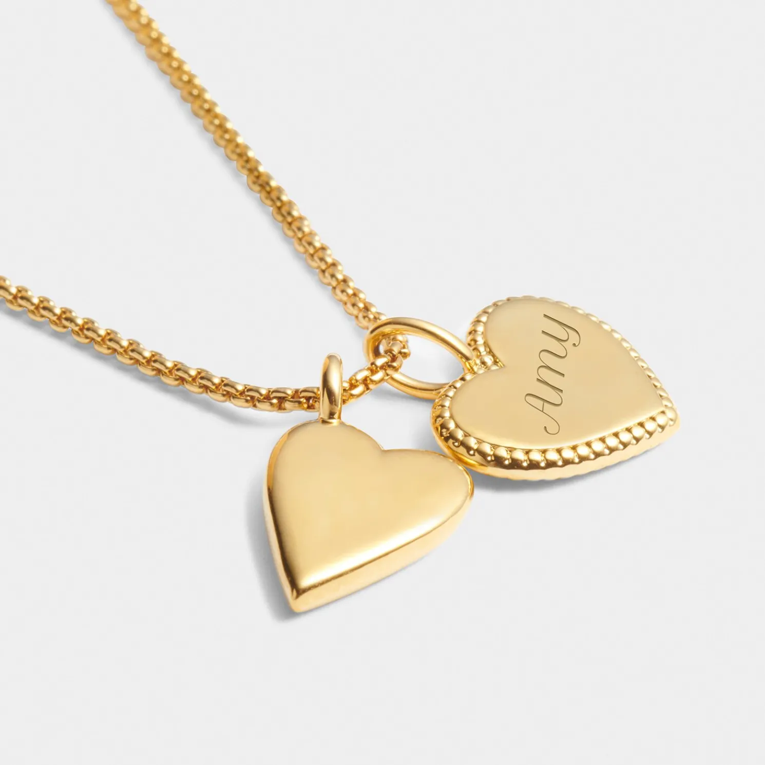 Maid Of Honour' Waterproof Gold Bridal Charm Bracelet