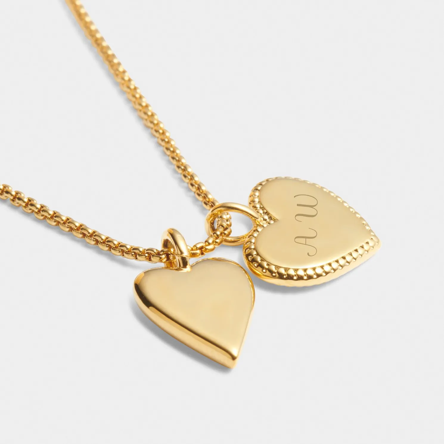 Miss To Mrs' Waterproof Gold Bridal Charm Bracelet