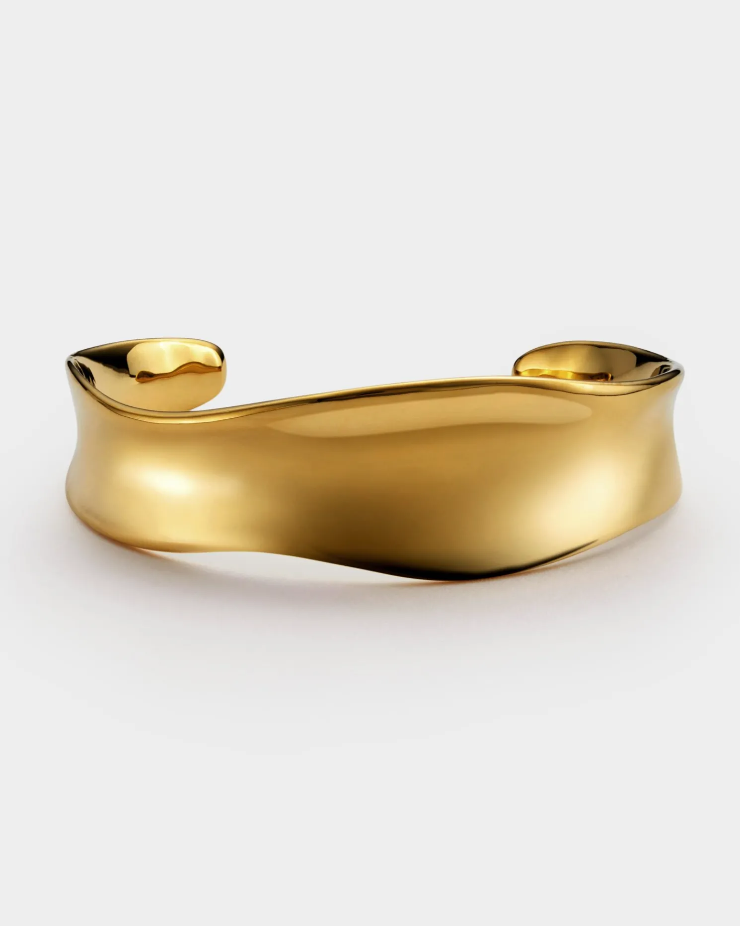 Molten Luxe Waterproof Gold Bangle