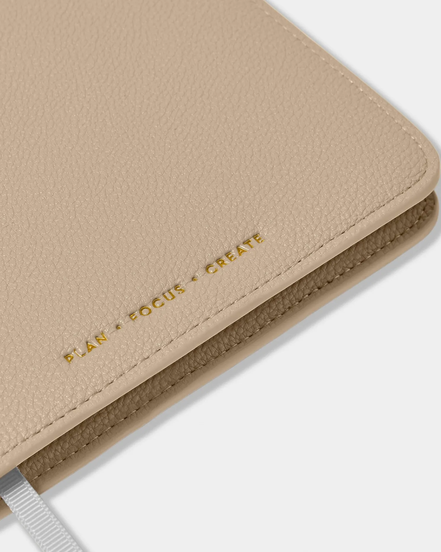 Notebook Cover and A5 Lined Notepad 'Plan Focus Create'