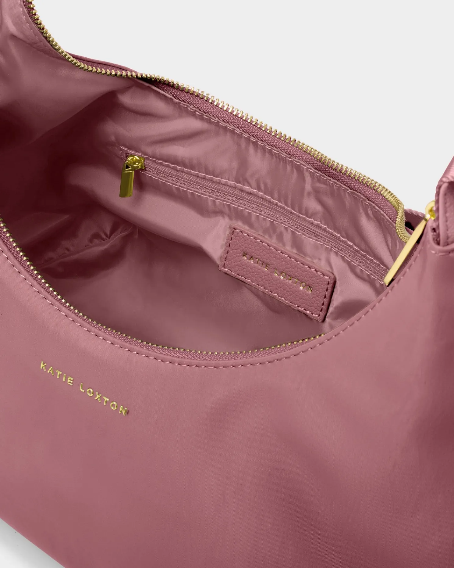 Nylon-Luxe Sling Shoulder Bag