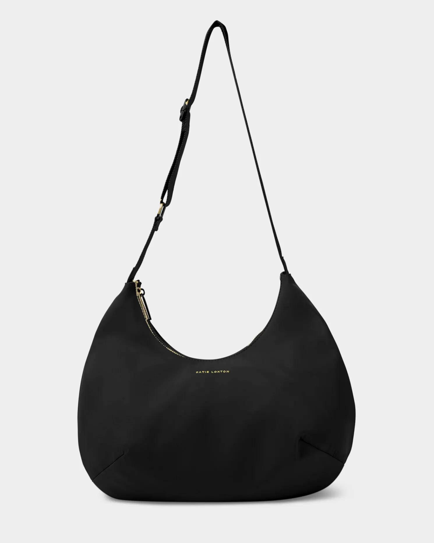 Nylon-Luxe Sling Shoulder Bag