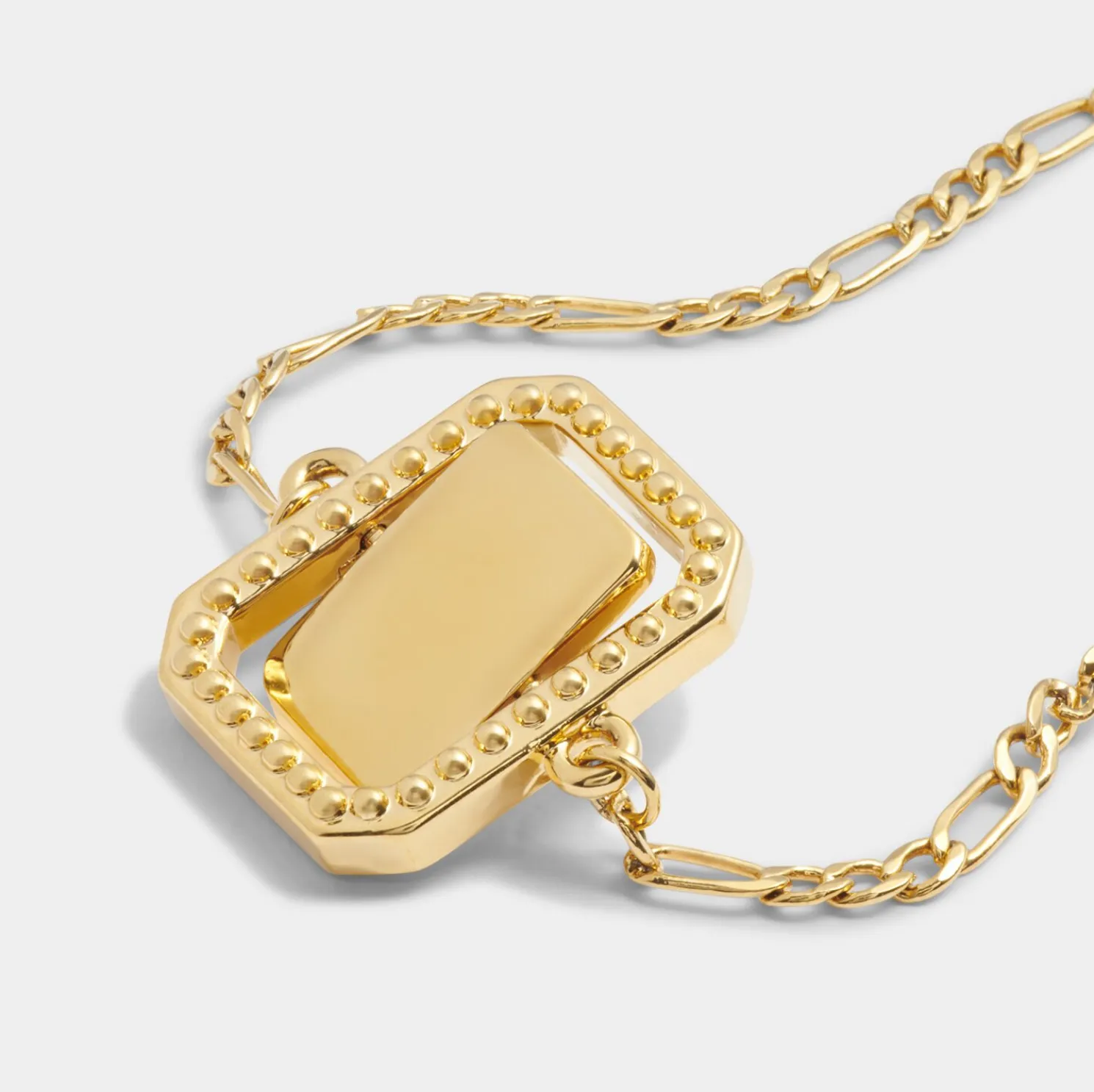Optimism' Waterproof Gold Spinning Amulet Bracelet