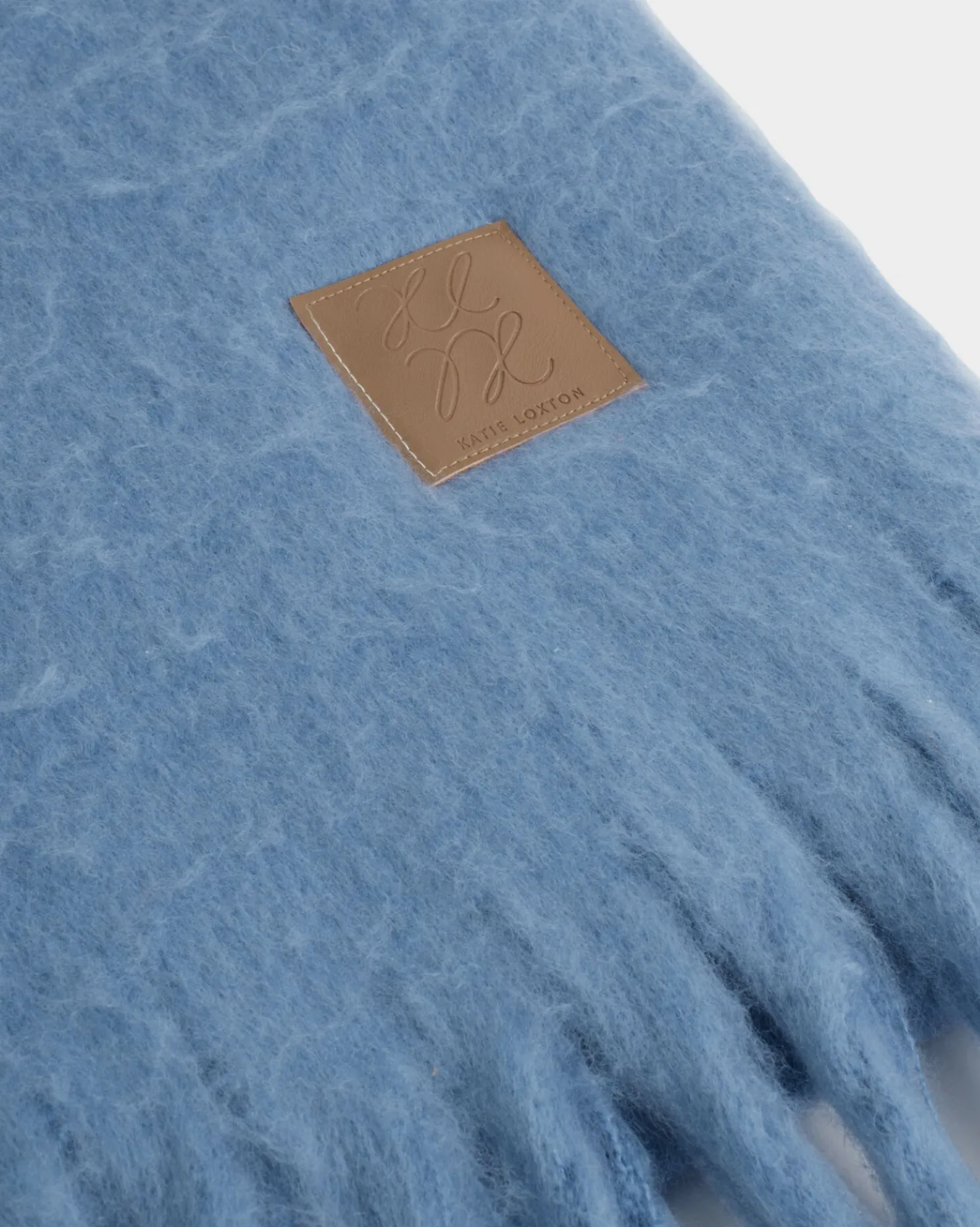 Oversized Recycled Tassel Scarf