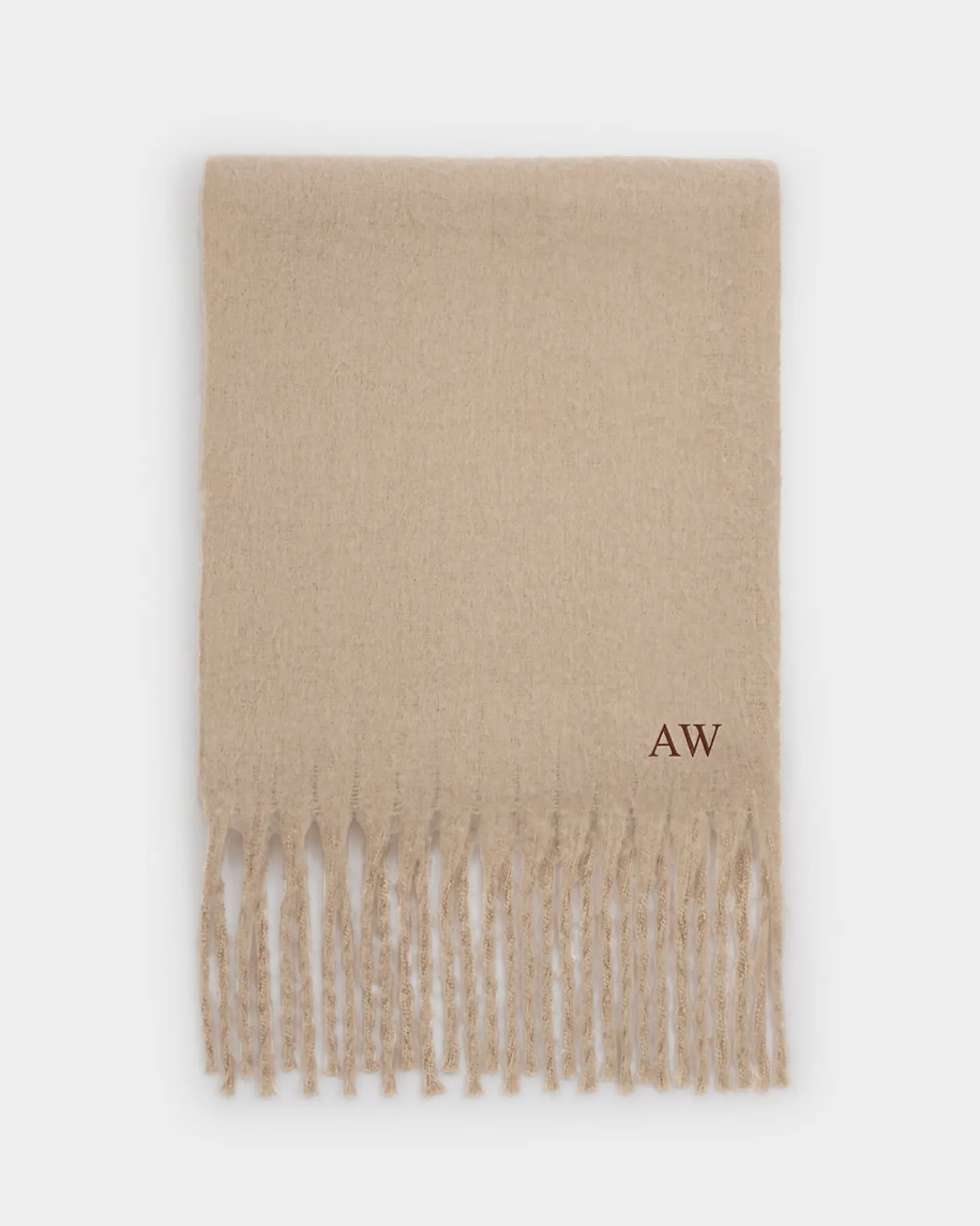 Oversized Recycled Tassel Scarf