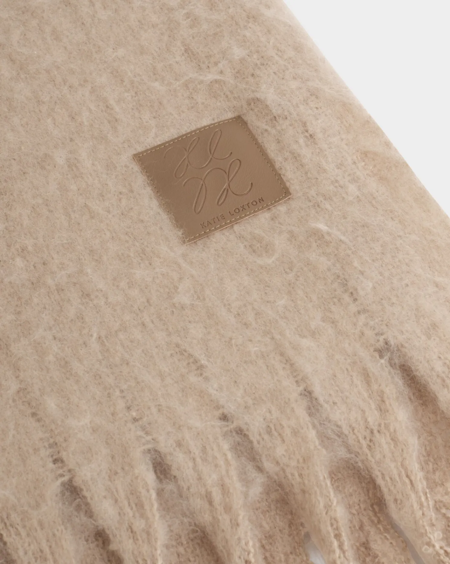 Oversized Recycled Tassel Scarf