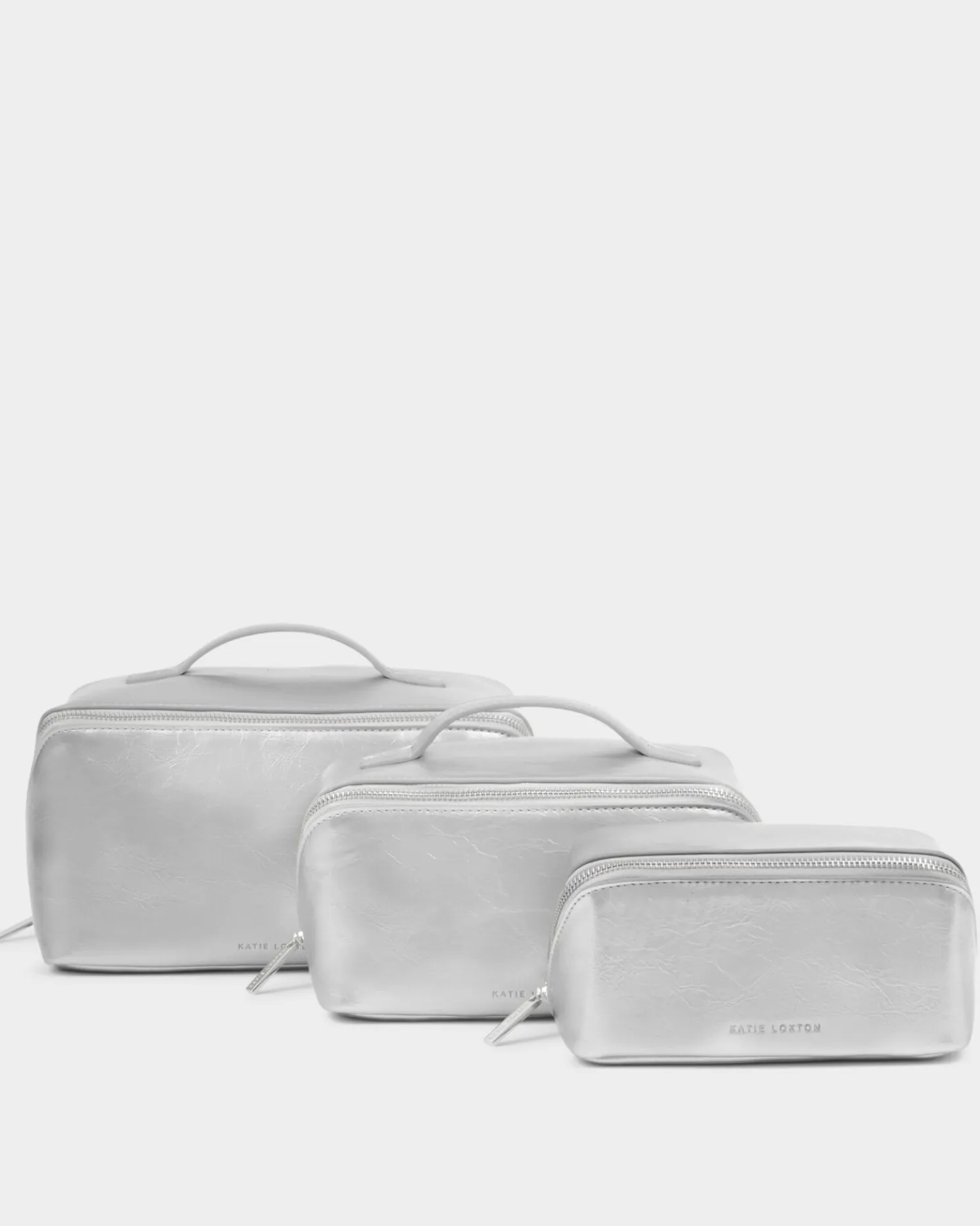 Patent Crackle Large Makeup & Wash Bag