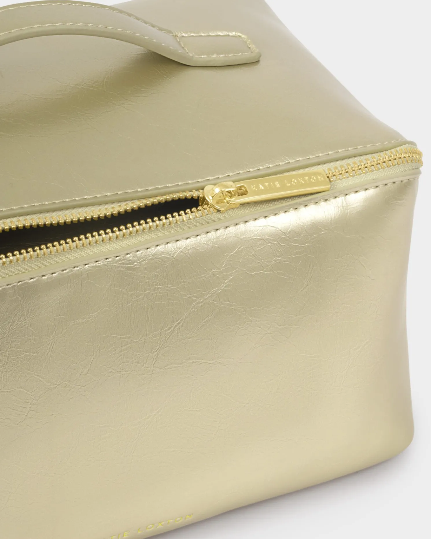 Patent Crackle Large Makeup & Wash Bag