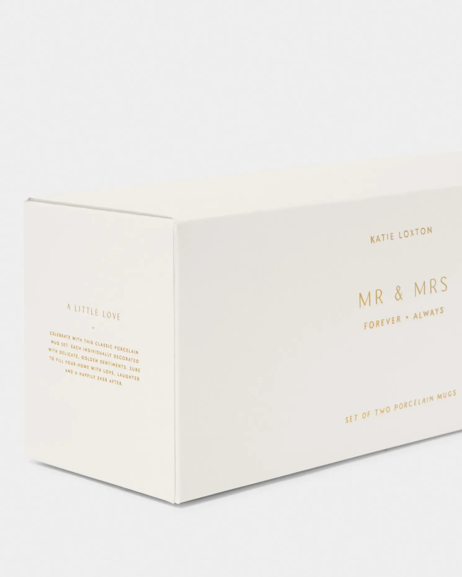 Porcelain Mug Gift Set 'Mr & Mrs'