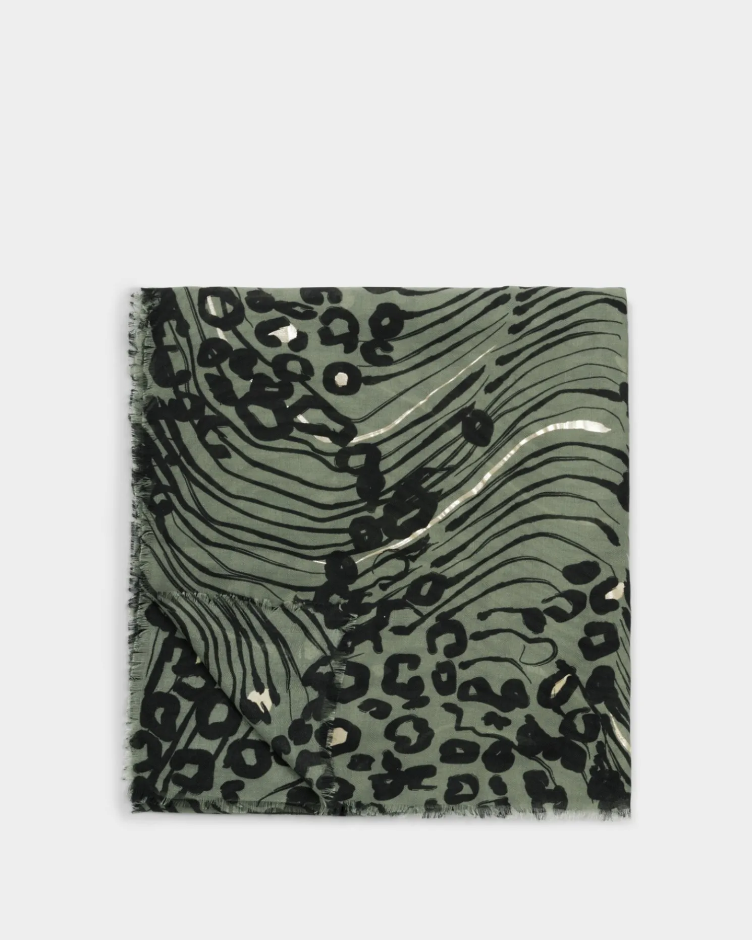 Printed Foil Scarf