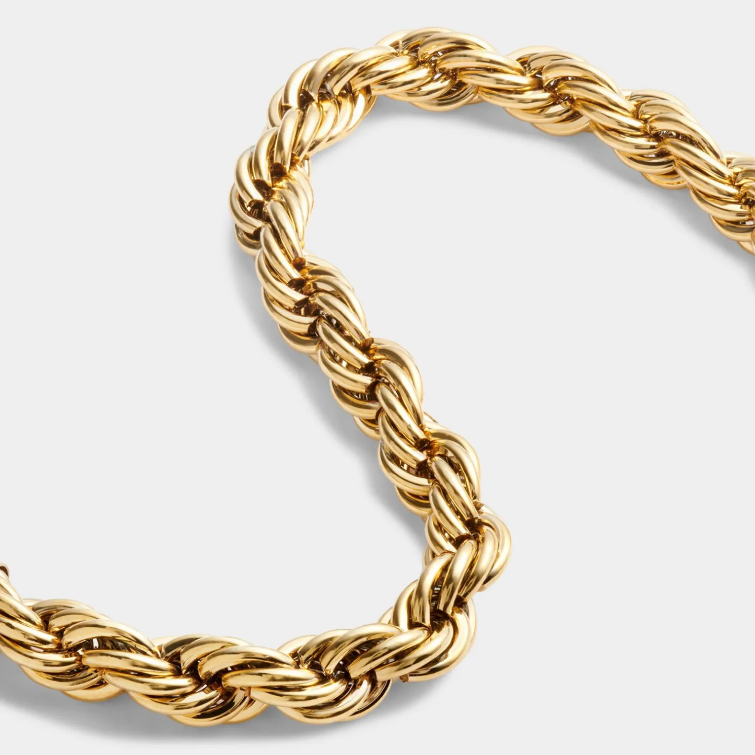 Reine Waterproof Gold Rope Bracelet