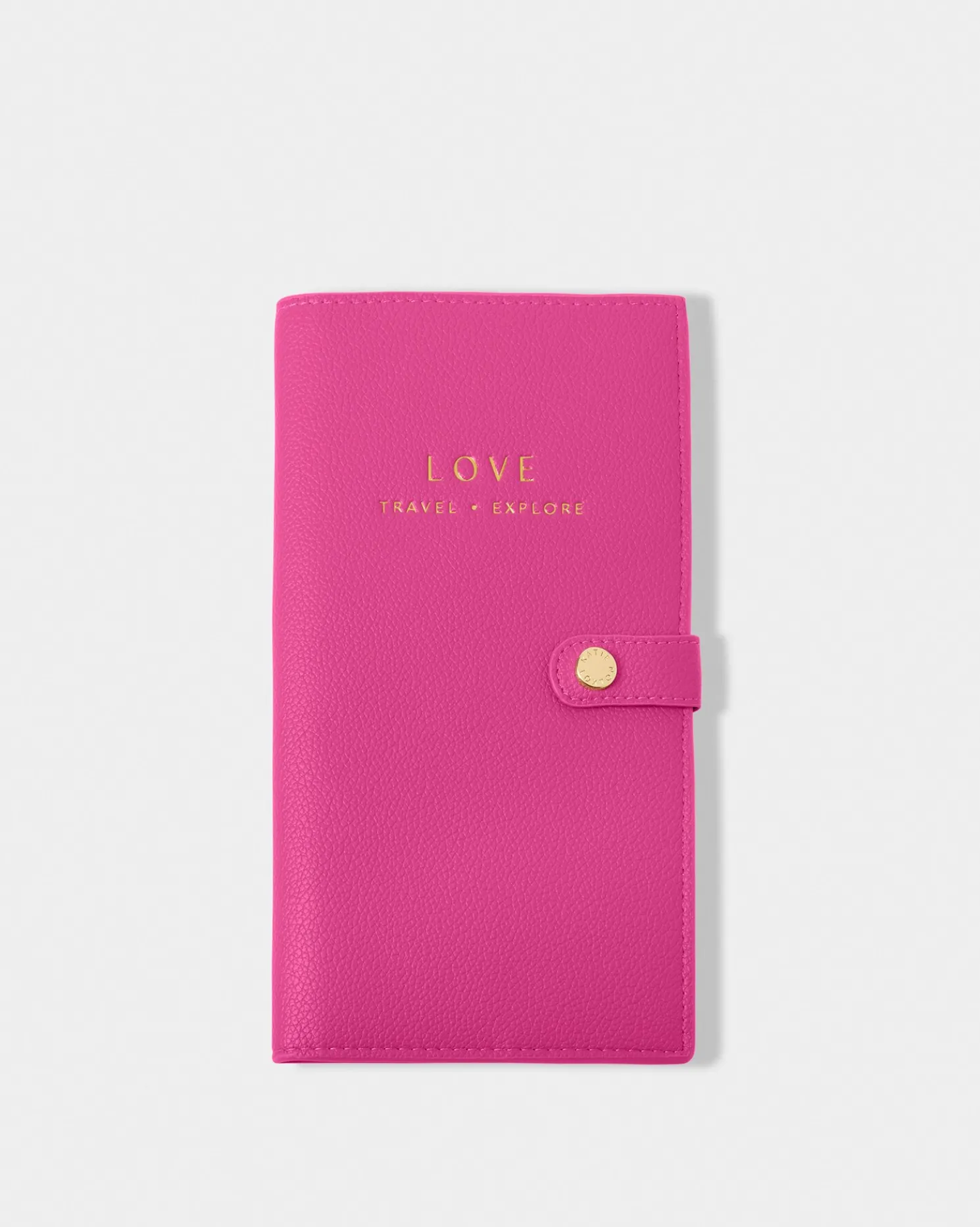 Sentiment Travel Wallet 'Love, Travel, Explore'