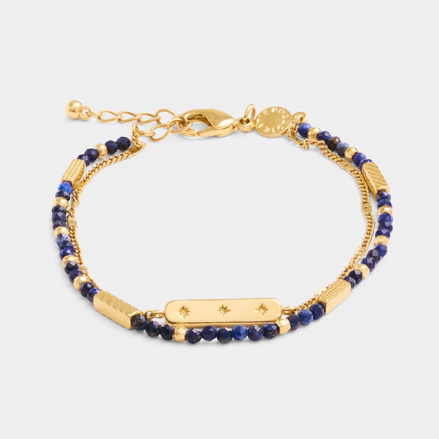September' Waterproof Gold Birthstone Bracelet