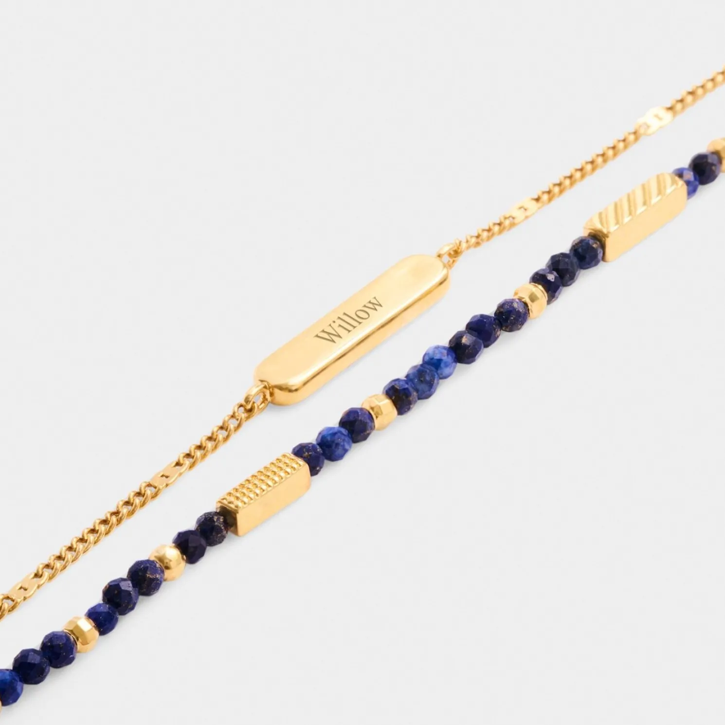 September' Waterproof Gold Birthstone Bracelet