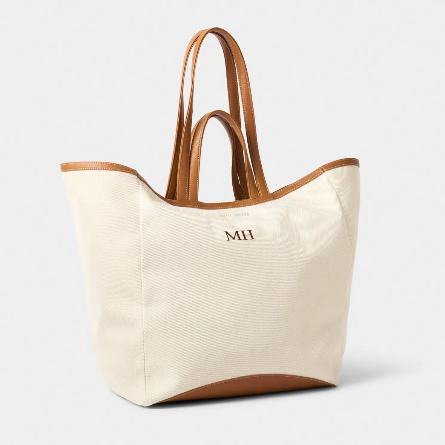 Siena Canvas Oversized Tote Bag