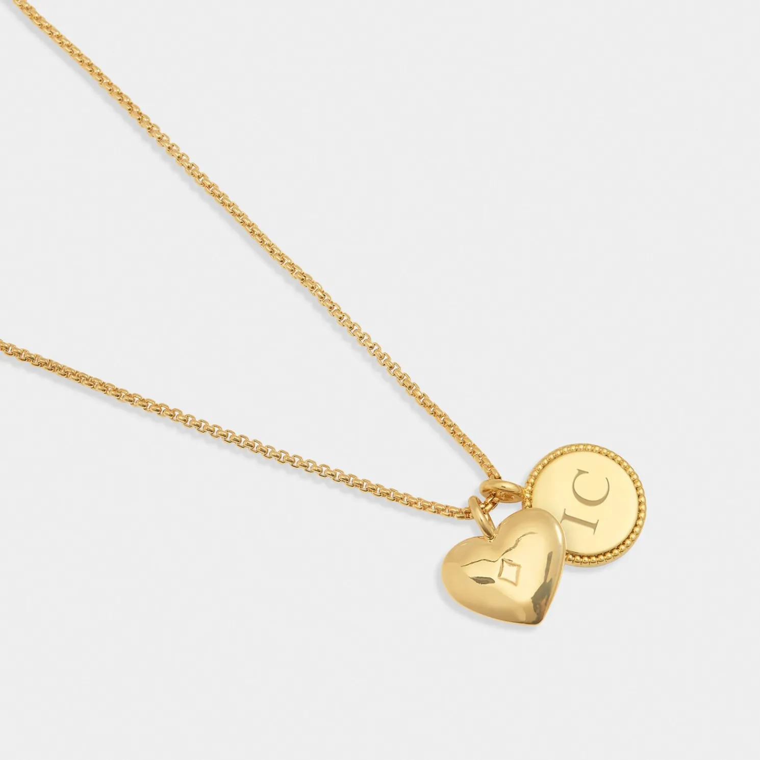 21st Birthday' Waterproof Gold Sentiment Necklace
