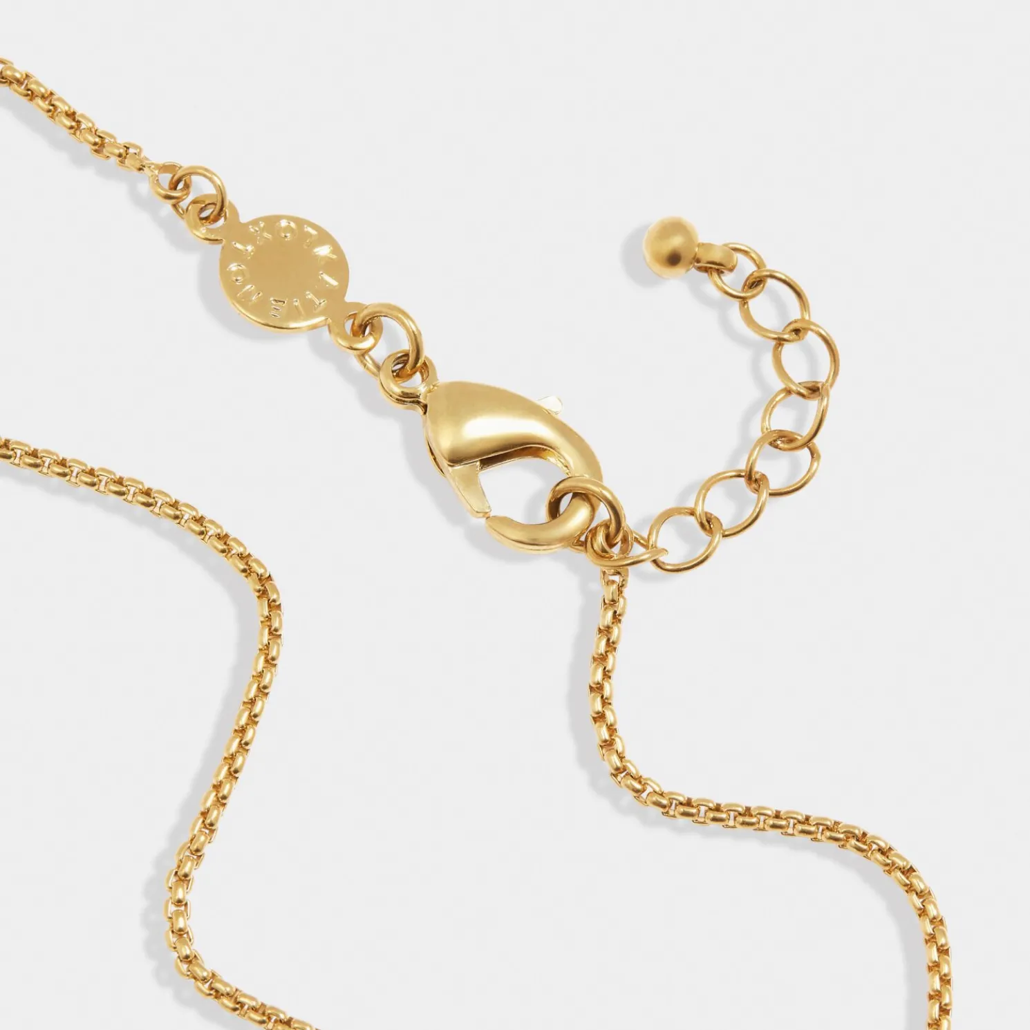 21st Birthday' Waterproof Gold Sentiment Bracelet