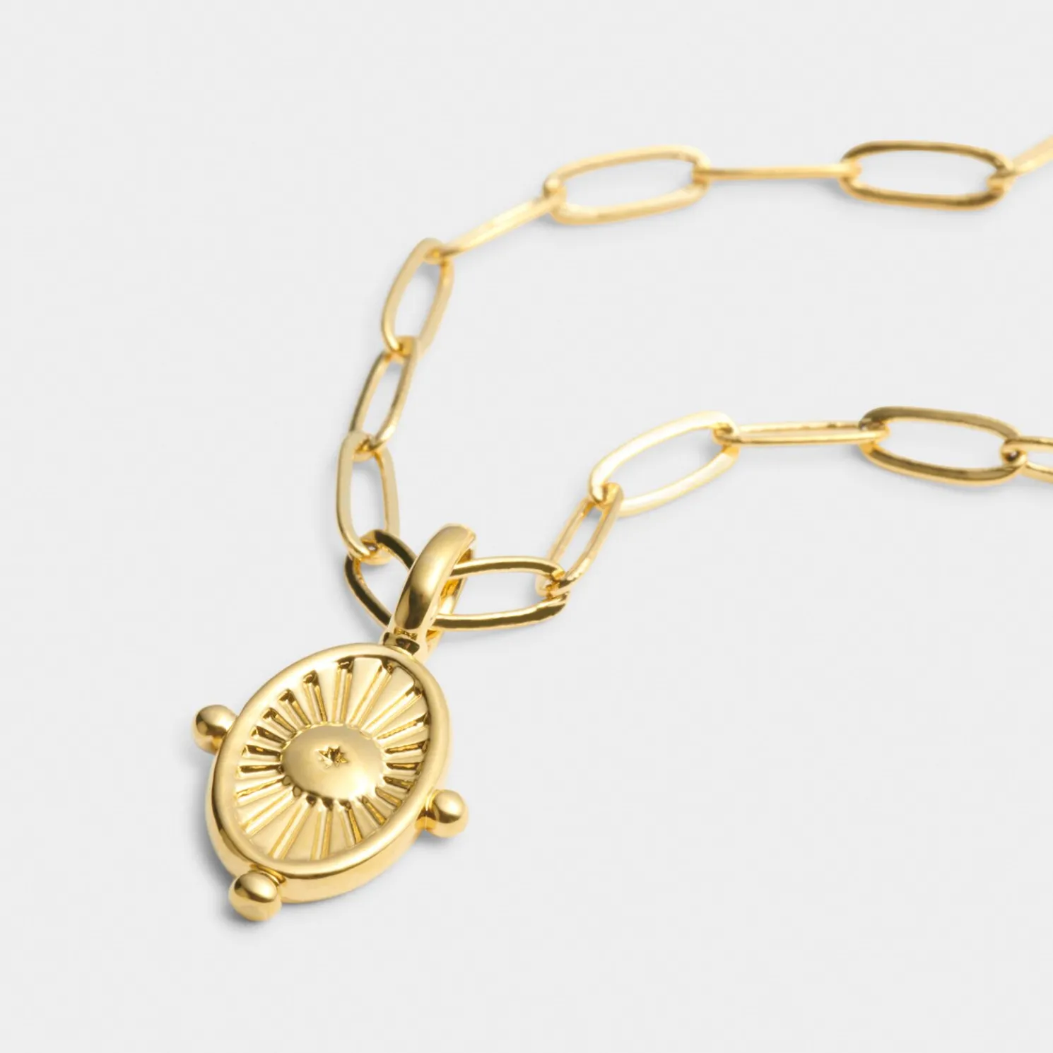 Talis Waterproof Gold Charm Bracelet