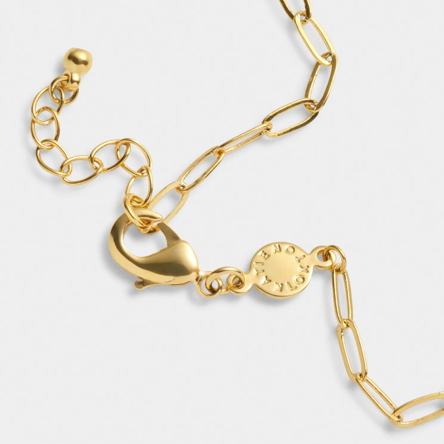 Talis Waterproof Gold Charm Bracelet