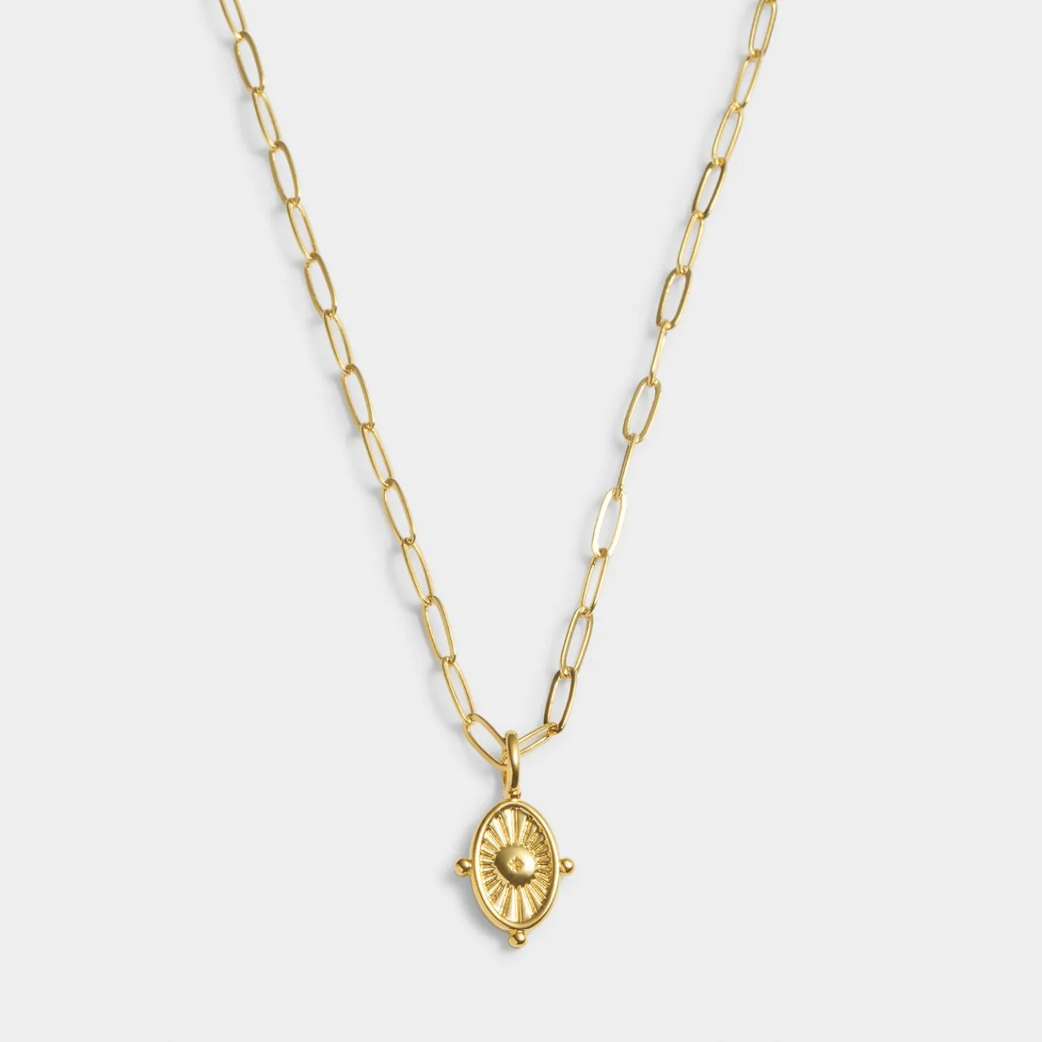 Talis Waterproof Gold Charm Necklace