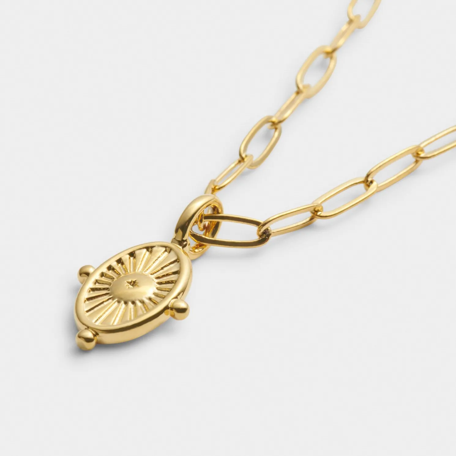 Talis Waterproof Gold Charm Necklace
