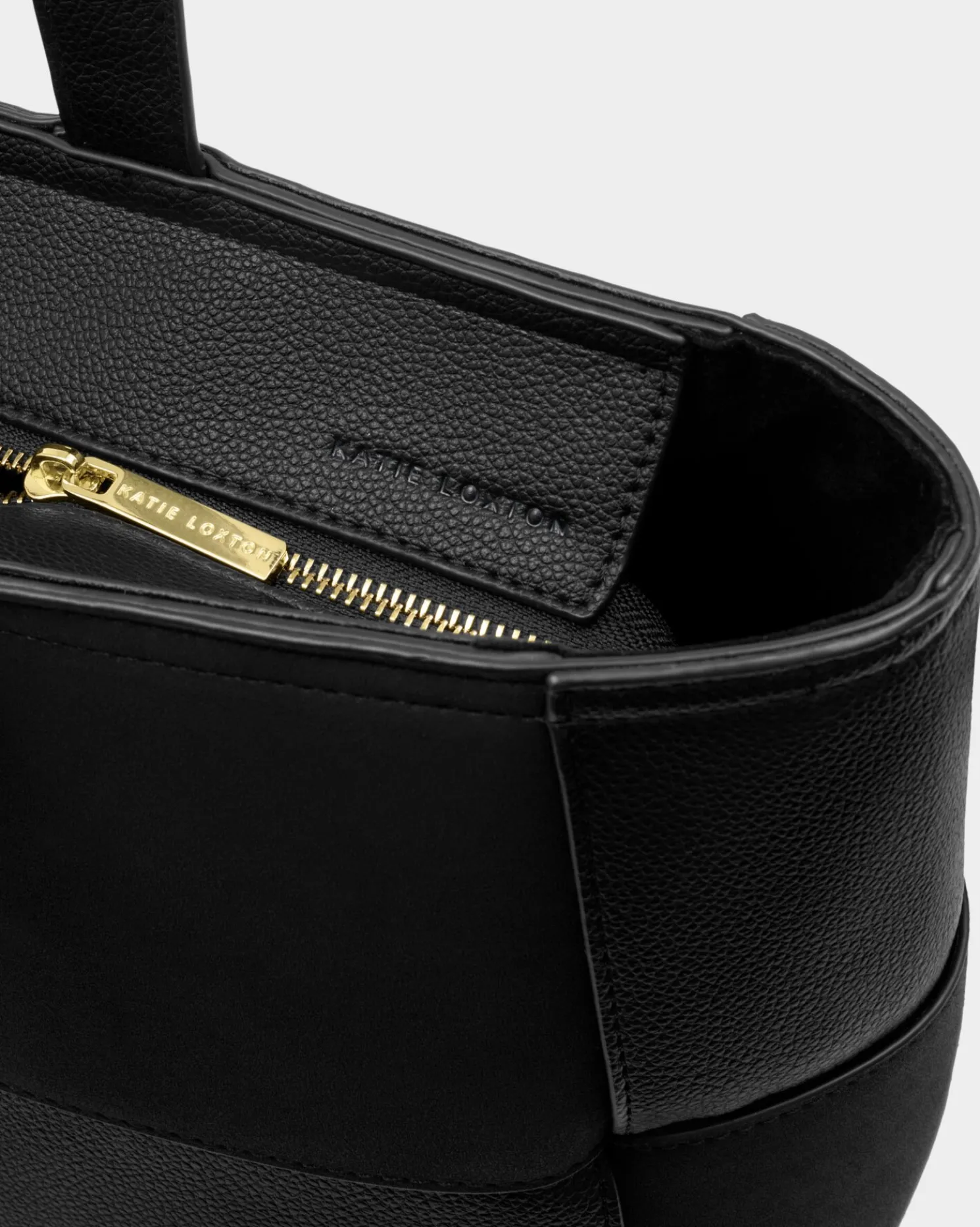 Taya Hand Woven Suedette Tote Bag