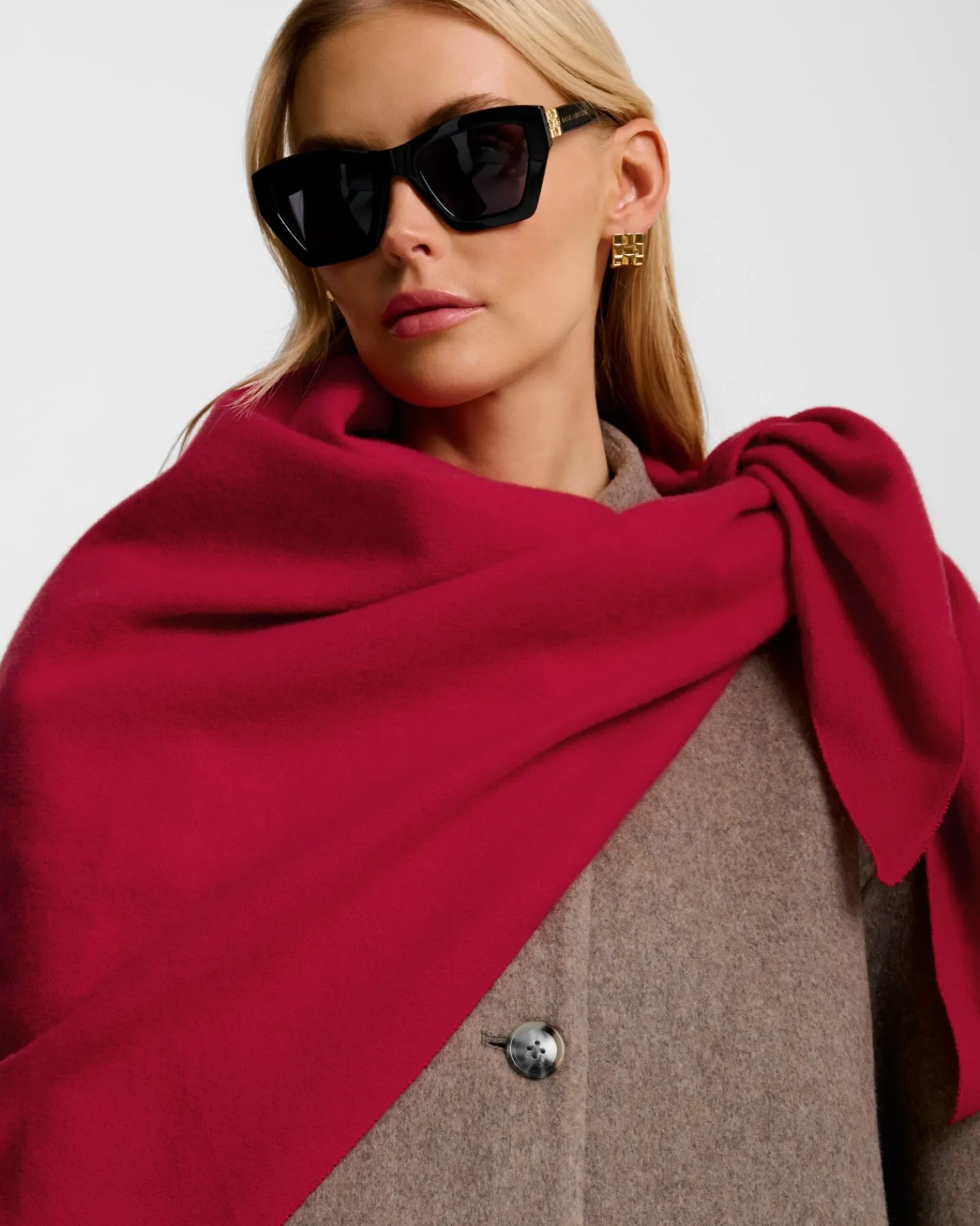Triangle Blanket Scarf