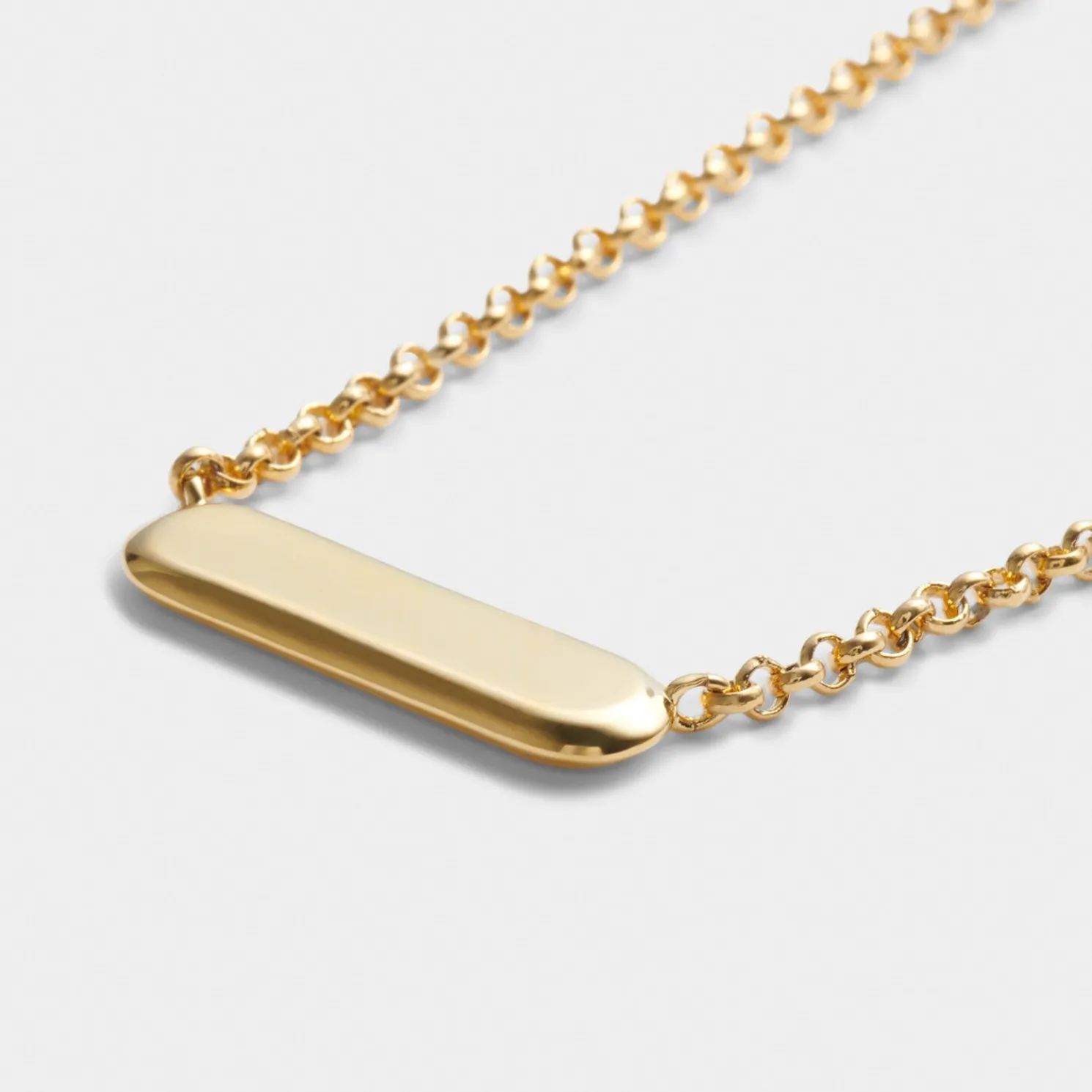 With Love' Waterproof Gold Signet Necklace